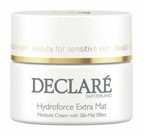 Увлажняющий экстра матирующий крем для лица Declare Hydroforce Extra Mat Moisture Cream with Silk-Mat Effect