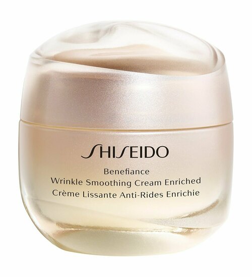 Питательный крем для лица разглаживающий морщины 50 мл Shiseido Benefiance Wrinkle Smoothing Cream Enriched