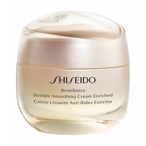 Питательный крем для лица разглаживающий морщины 50 мл Shiseido Benefiance Wrinkle Smoothing Cream Enriched крем для лица разглаживающий морщины shiseido benefiance wrinkle smoothing cream 50 мл