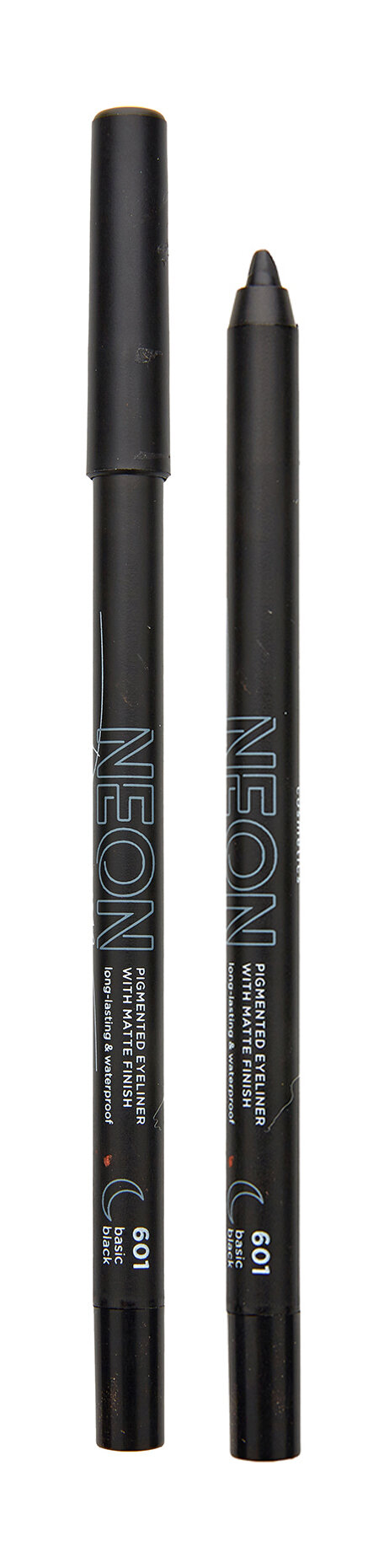 PARISA COSMETICS Карандаш для макияжа глаз Neon, 1 г, 601 Basic Black