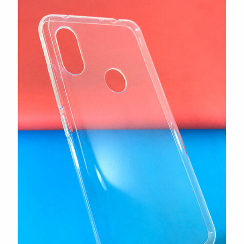 Xiaomi Redmi Note 6 Pro Прозрачный Чехол на смартфона чехол накладка ultra slim для xiaomi redmi note 10 pro прозрачная