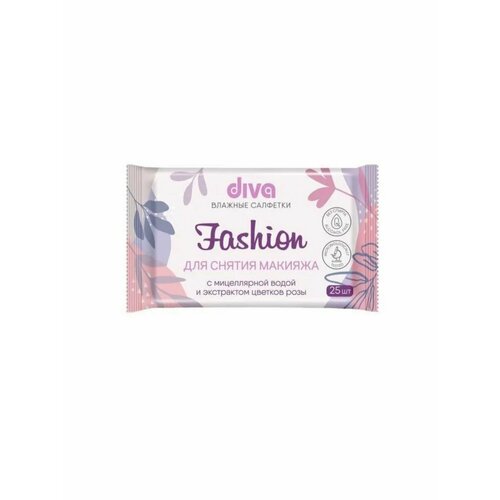DIVA 25 влажные салфетки 135₽