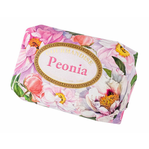 Натуральное мыло с ароматом пиона Gourmandise Savon Parfume Peonia