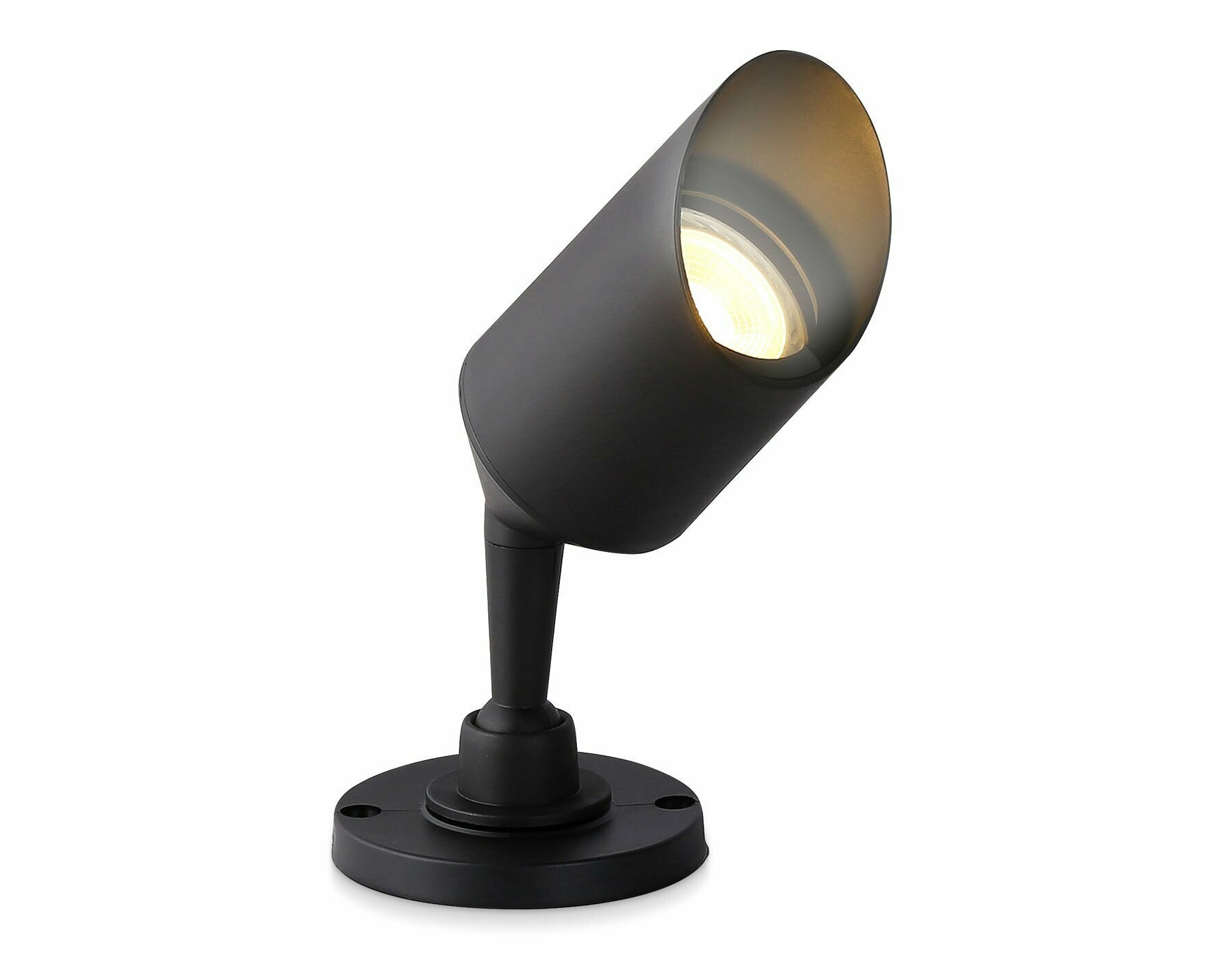 Уличный настенный поворотный архитектурный светильник, IP65 GU10 max 35W D60*198, черный