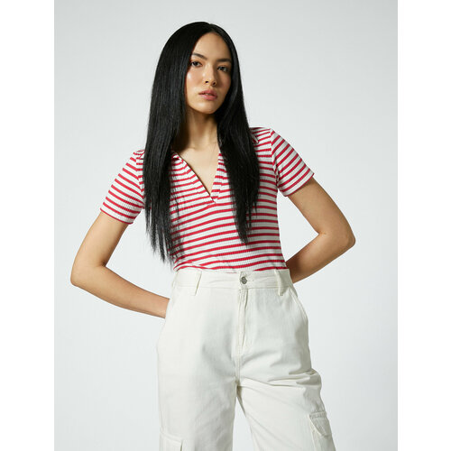 фото Футболка koton, размер xxl, фуксия