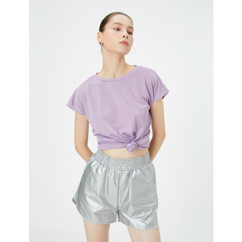 фото Футболка koton, размер m, лиловый