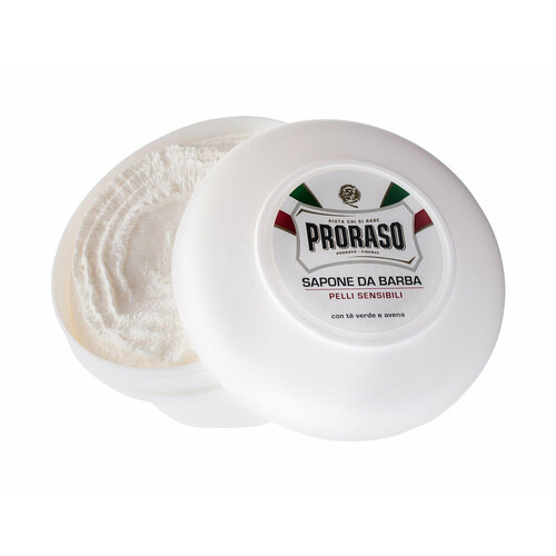 Кремовое мыло для бритья для чувствительной кожи лица Proraso Shaving Soap In A Bowl Sensitive Skin