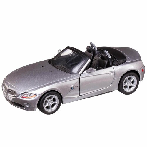 Модель машины Welly 1:38 BMW Z4 (CONVEERTIBLE) серый 42328C модель машины welly 1 38 bmw z4 conveertible голубой 42328c