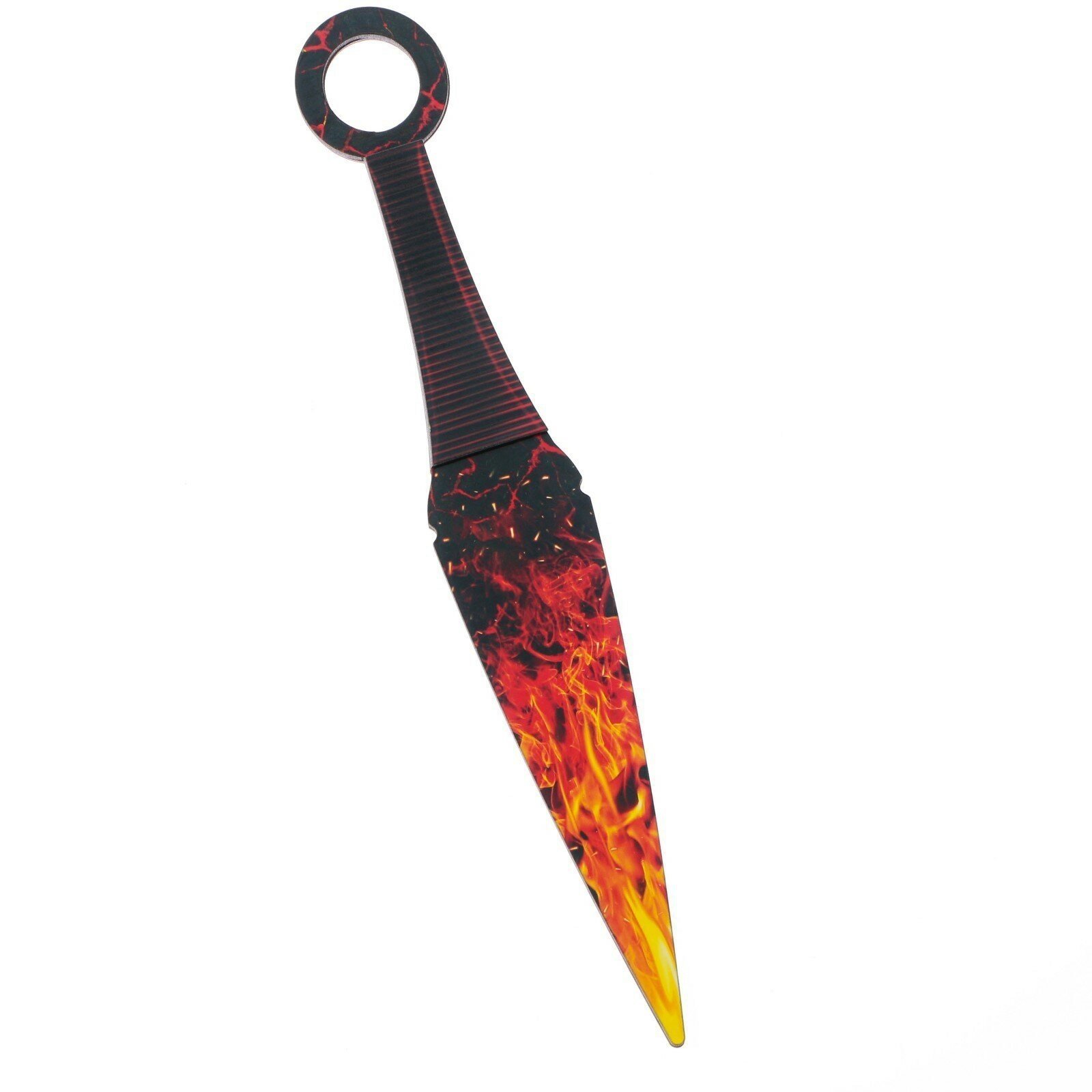 Сувенир деревянный нож кунай "Огненный", 26 см 9381391