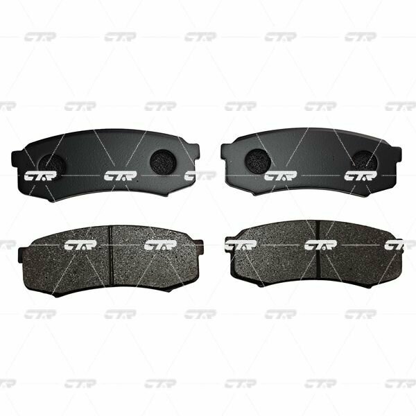 Тормозные колодки задние CTR GK1028 для а/м Toyota Land Cruiser 120-150, FJ Cruiser