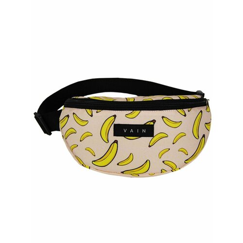 фото Сумка поясная vain сумка поясная с принтом, желтый, бежевый