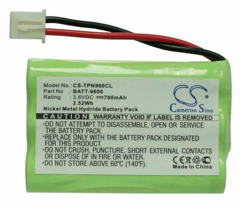 Аккумулятор Cameron Sino для радиотелефона Telematrix 9600MWD, 9602MWD; Teledex Opal DCT1905, p/n: BATT-9600, 700мАч — фото 5