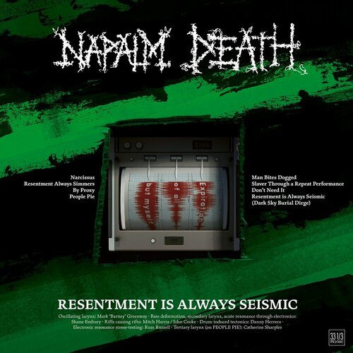 Виниловая пластинка Napalm Death / Resentment is Always Seismic - a final throw of Throes (1LP)