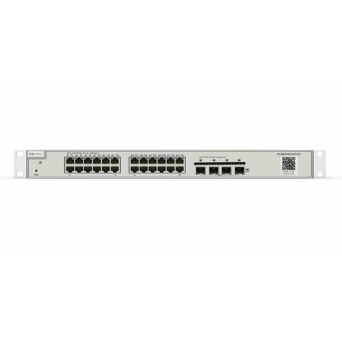 Reyee 24-Port 10G L2 Managed Switch 24 Gigabit RJ45 Ports 4 10G SFP Slots19-inch Rack-mountable Steel Case 1381500₽