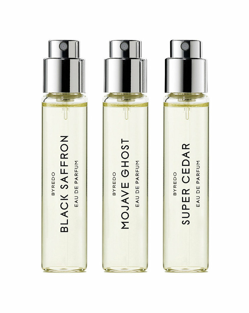 BYREDO La Sélection Вoisée Набор парфюмерной воды унисекс (Mojave + S.Cedar + B. Saffron), 3х12 мл
