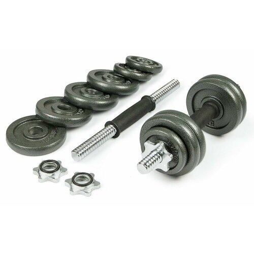 Набор металлических гантелей в чемодане AMETIST 15кг