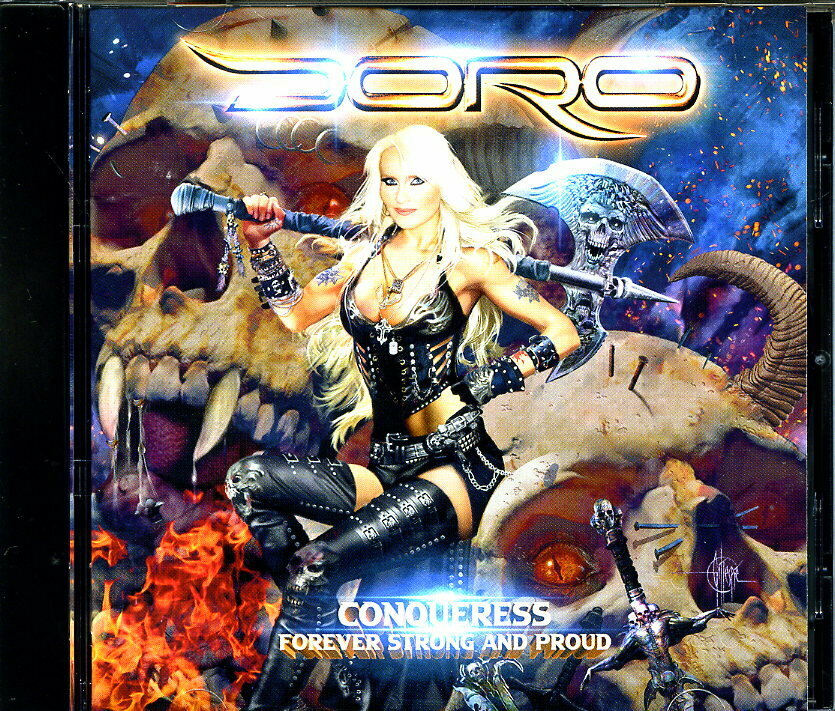 Музыкальный компакт диск DORO (New Album) - Conqueress: Forever Strong And Proud 2023 г. (производство Россия)