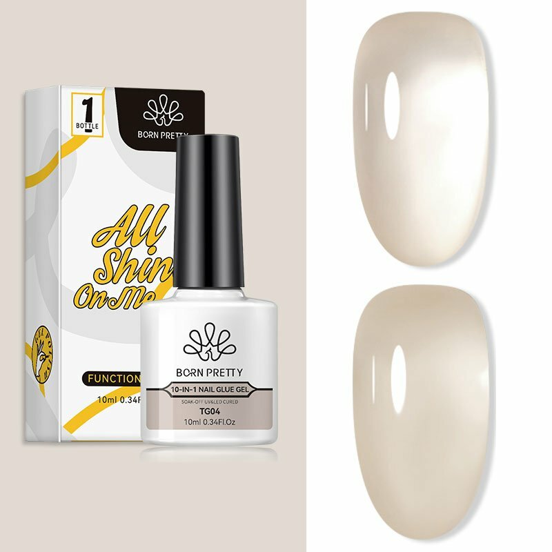 Born Pretty, Универсальный гель 56913-04 10-in-1 Nail Glue, 10 мл