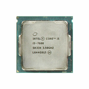 Процессор Intel Core i5-7600 (LGA1151, 4/4 до 4.1 ГГц, DDR4/DDR3L, Intel HD Graphics) OEM