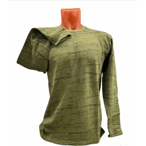 фото Футболка, размер 48, зеленый baraka