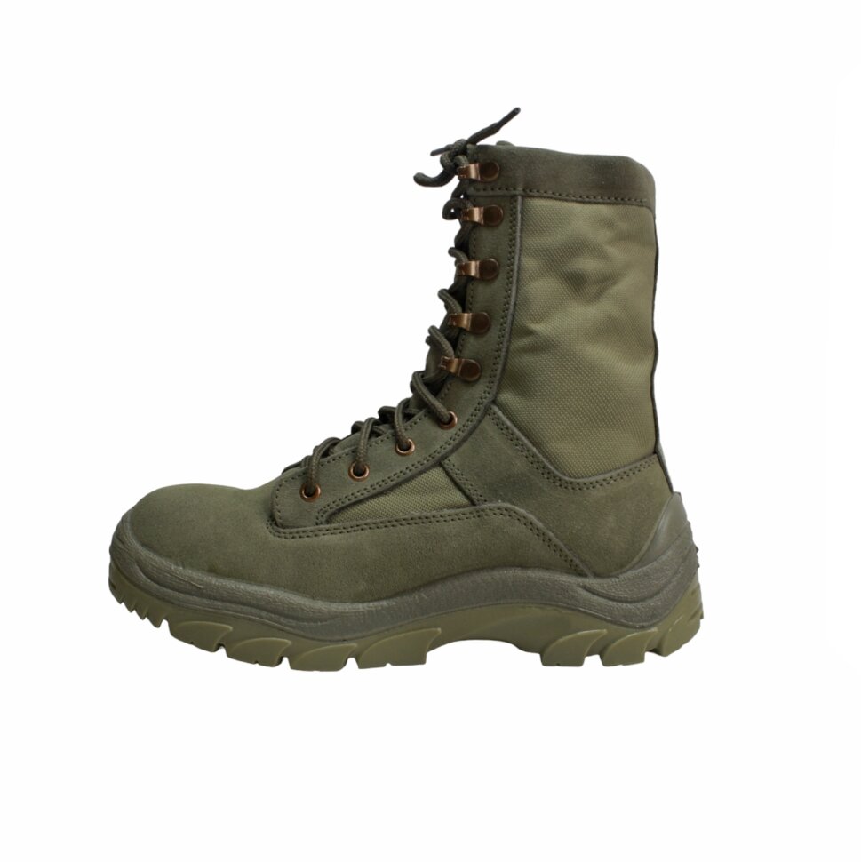 Ботинки с высокими берцами Ховард (хаки), 46р (308 мм) (46р (308 мм)) — фото 1