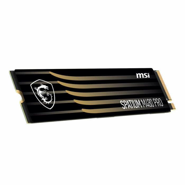 Твердотельный накопитель SSD 1TB MSI SPATIUM M480 PRO S78-440L1G0-P83 PCIe 4.0 NVMe M.2