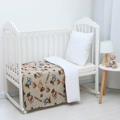 Monro Покрывало гобеленовое 110х145см, диз. №F21, хл 30%, пэ 60%, вискоза 10%