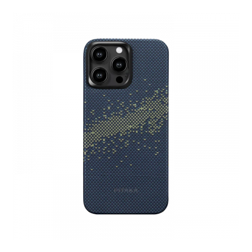Чехол Pitaka StarPeak MagEZ 4 для iPhone 15 Pro (6.1) Milky Way Galaxy (KI1501PMYG) кевлар (арамид)