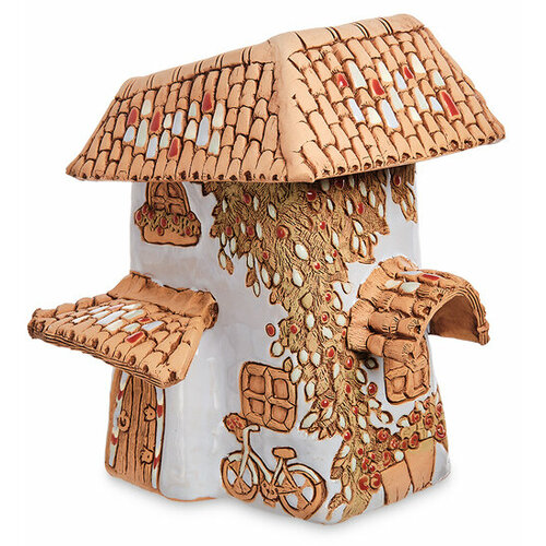 Кашпо-домик для цветов Таскана высокая голубой ZLC- 1202 113-109831 5090₽