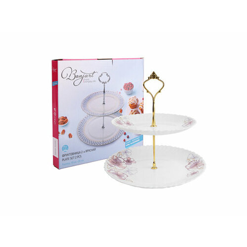 Фруктовница 2-х ярусная 02-1170 