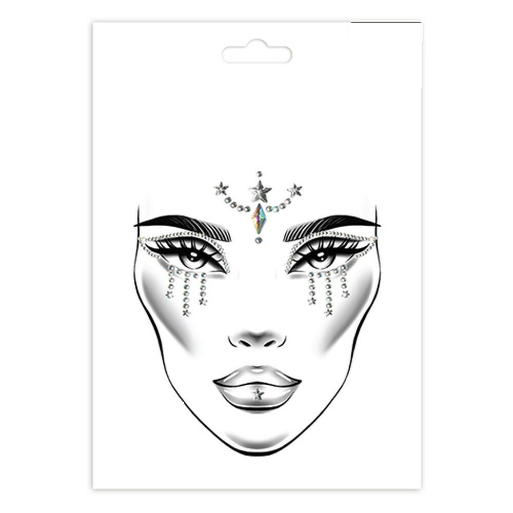 Кристаллы для лица и тела `DECO.` FACE CRYSTALS by Miami tattoos (Stellar)