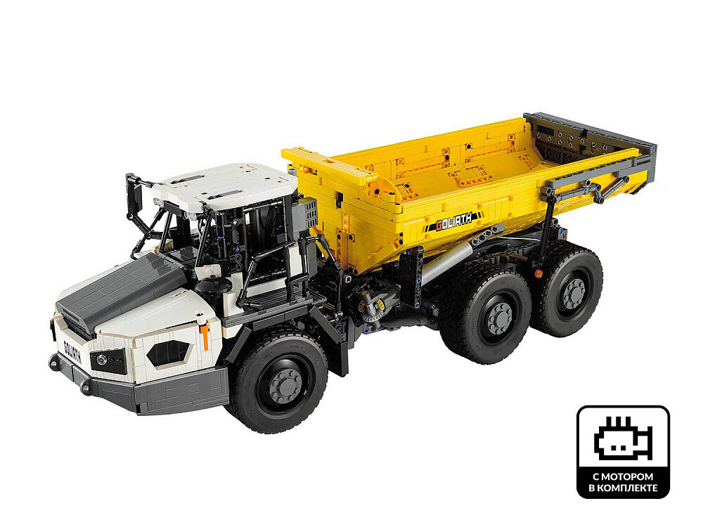 Конструктор CaDA C61054W Конструктор Самосвал Goliath