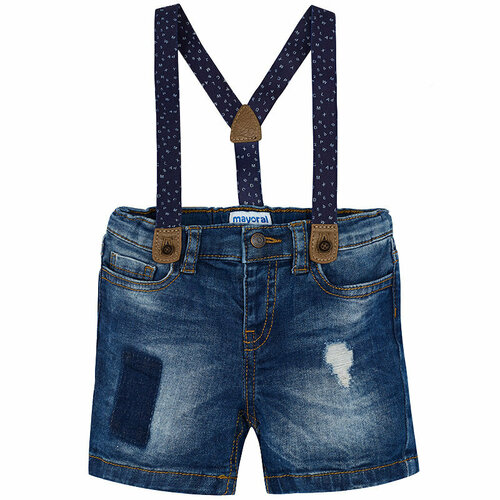 фото Шорты mayoral, размер 80, синий