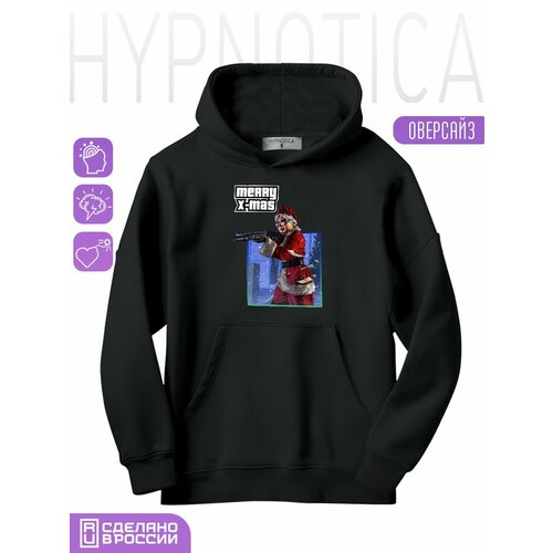 фото Толстовка hypnotica, размер xs, черный