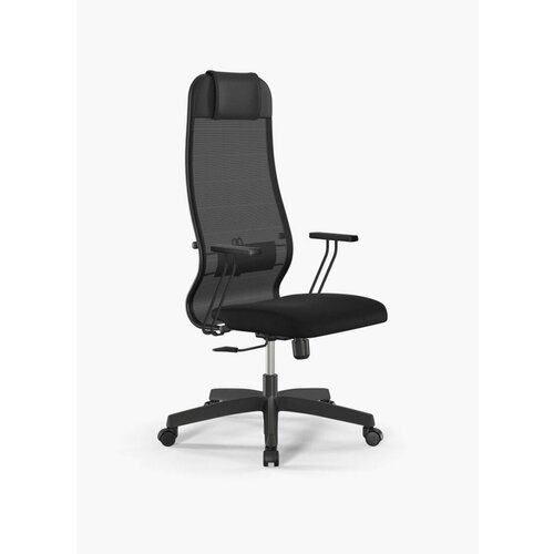 Кресло ErgoLife Sit 10 B1-111T - X2+UMF(X1) /Ub00/Wh00/T1bp-b(M09. B02. G15. W01) (Черное)