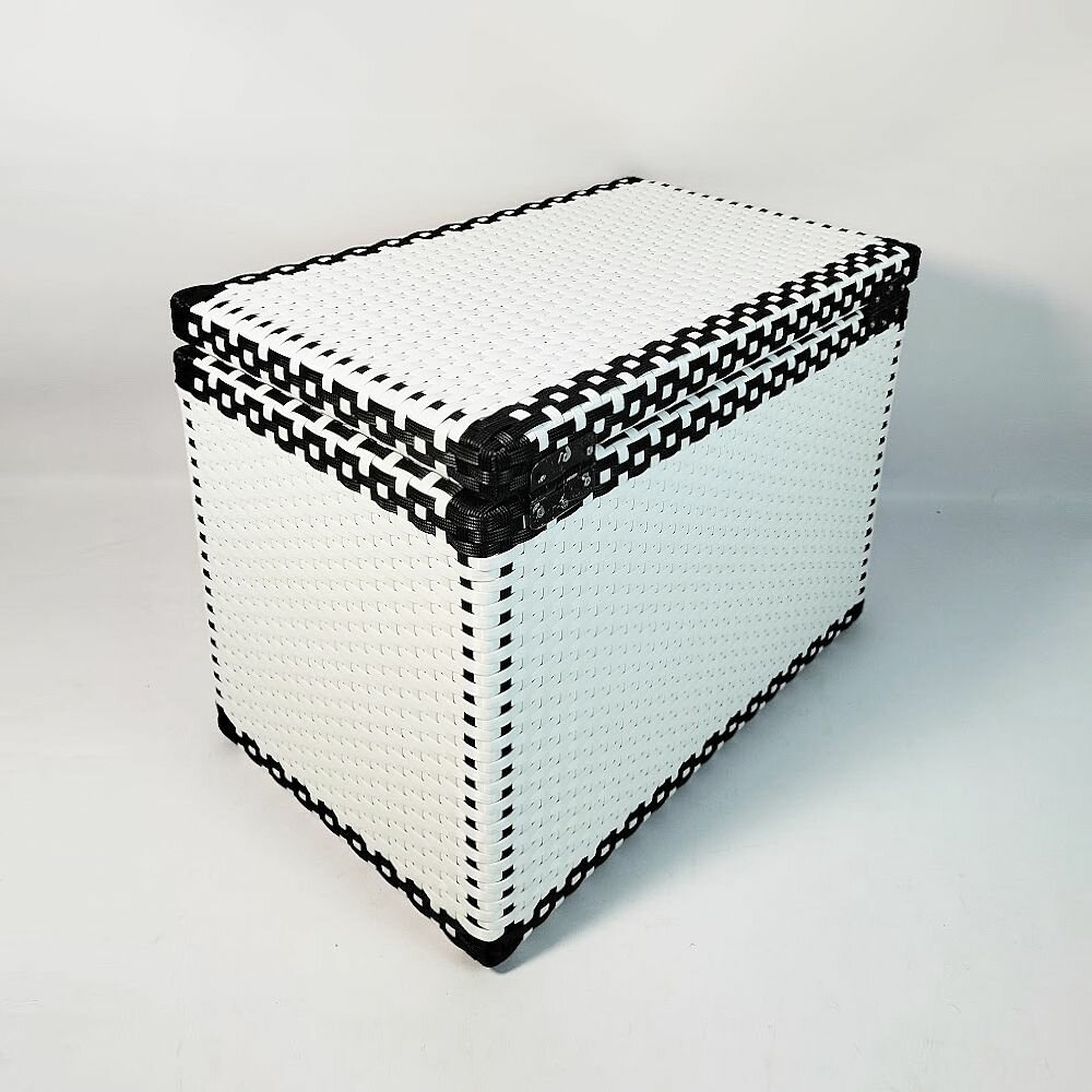 Сундук ящик для хранения из искусственного ротанга Скат - фотография № 11