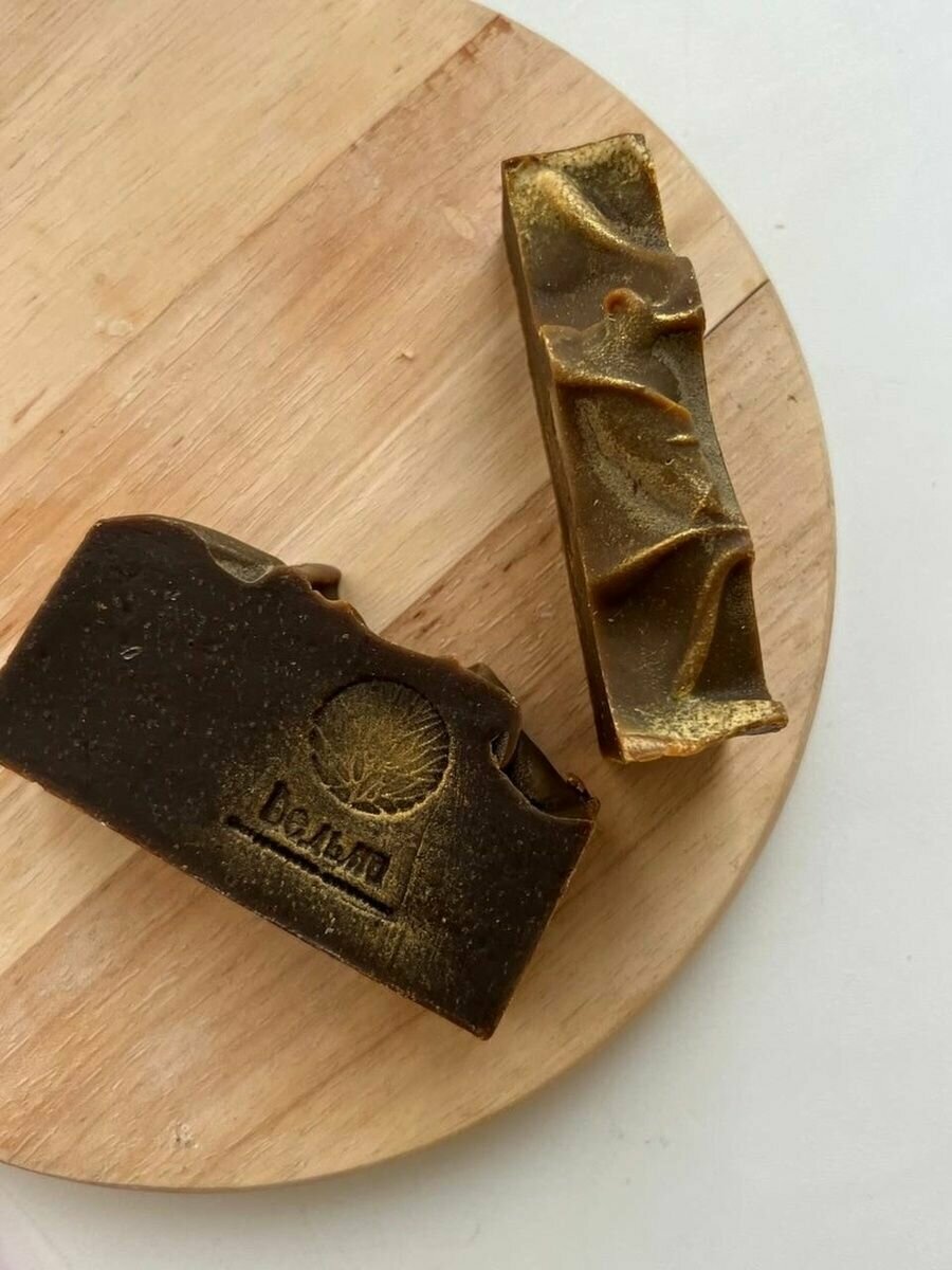 фото Мыло "Дегтярное", натуральное, ручной работы