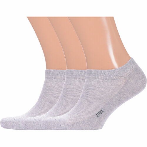 фото Носки красная ветка, 3 пары, размер 25, серый