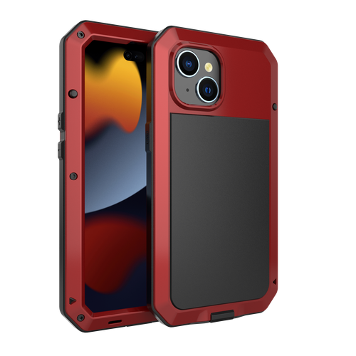 Чехол для iPhone 15 Plus, LunaTik Taktik Extreme ударопрочный цвет Satin Red