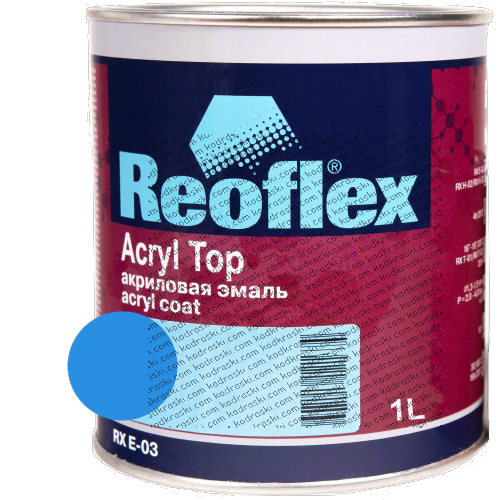 фото Акриловая эмаль 4+1 (0,8 кг) Reoflex GAZ марсель