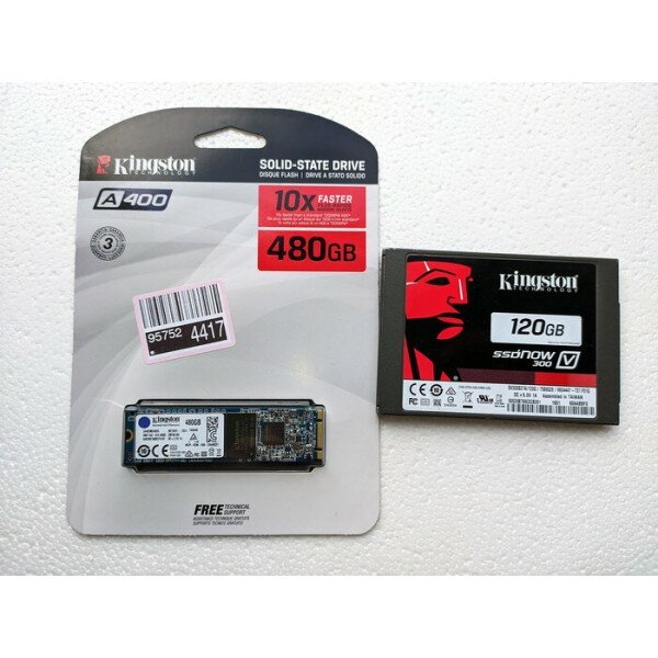 SSD накопитель KINGSTON A400 480ГБ, M.2 2280, SATA III - фото №11