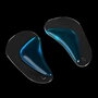 Супинаторы для обуви, силиконовые, амортизирующие, L р-р, пара, цвет прозрачный/голубой