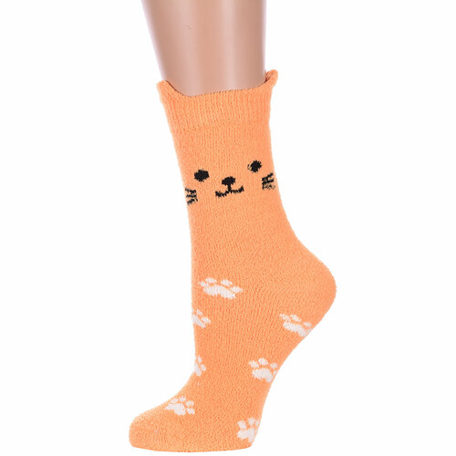 фото Носки hobby line, размер 36-40, оранжевый