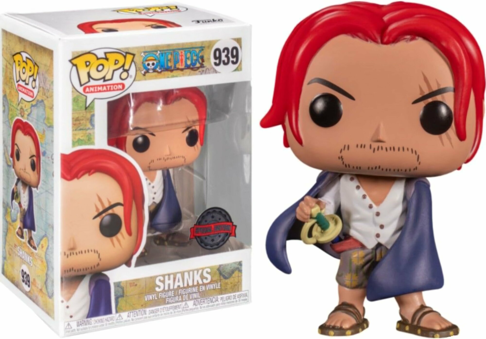 Фигурка Funko POP! Animation One Piece Shanks — фото 1