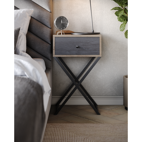 черный, дуб, коричневый, серый