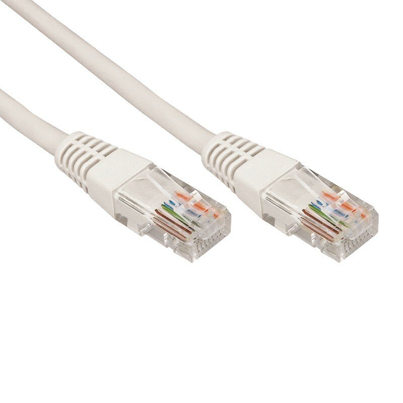 Патч-корд U/UTP CAT 5e RJ45-RJ45 26AWG LSZH серый 15м REXANT цена за 1 шт