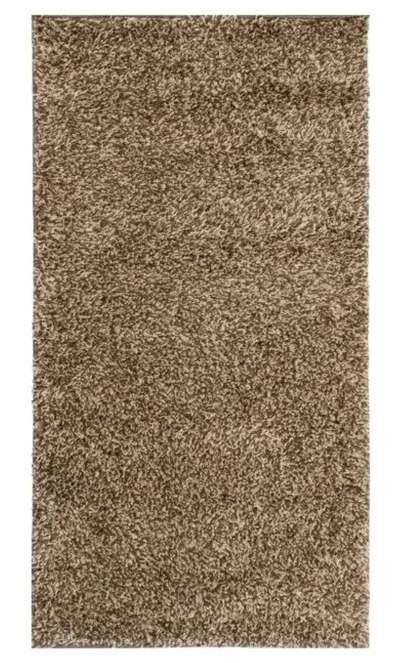 фото Ковер комнатный на пол Шегги 50x80 см пушистый