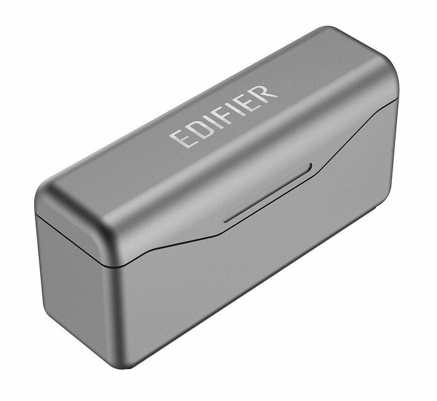 Гарнитура EDIFIER TWSNB, Bluetooth, вкладыши, серый/черный - фото №10