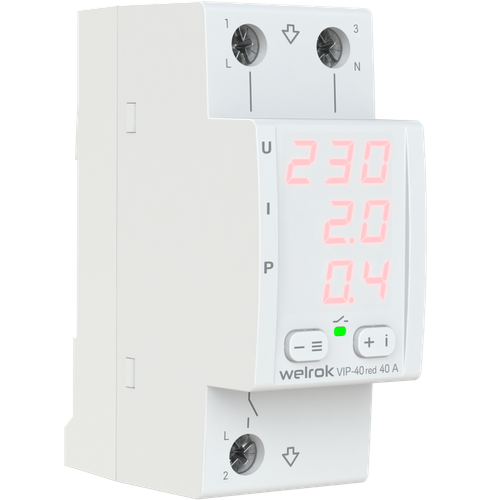 фото Многофункциональное реле welrok vip-40 red