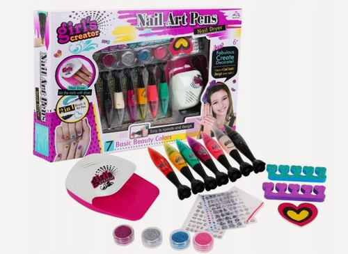 Изображение товара Детский маникюрный набор /Маникюрный набор для девочек/ большой маникюрный набор